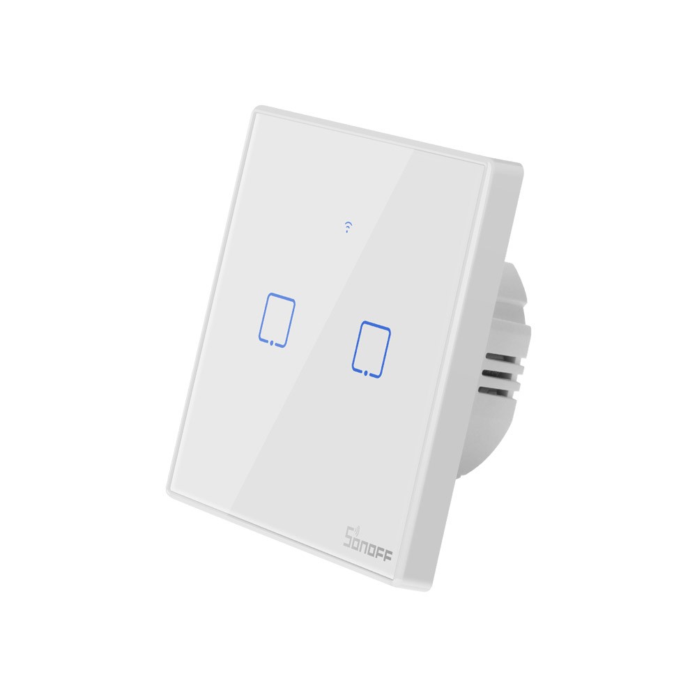 Sonoff T2EU2C TX Smart WiFi + RF – Intrerupator tactil dublu